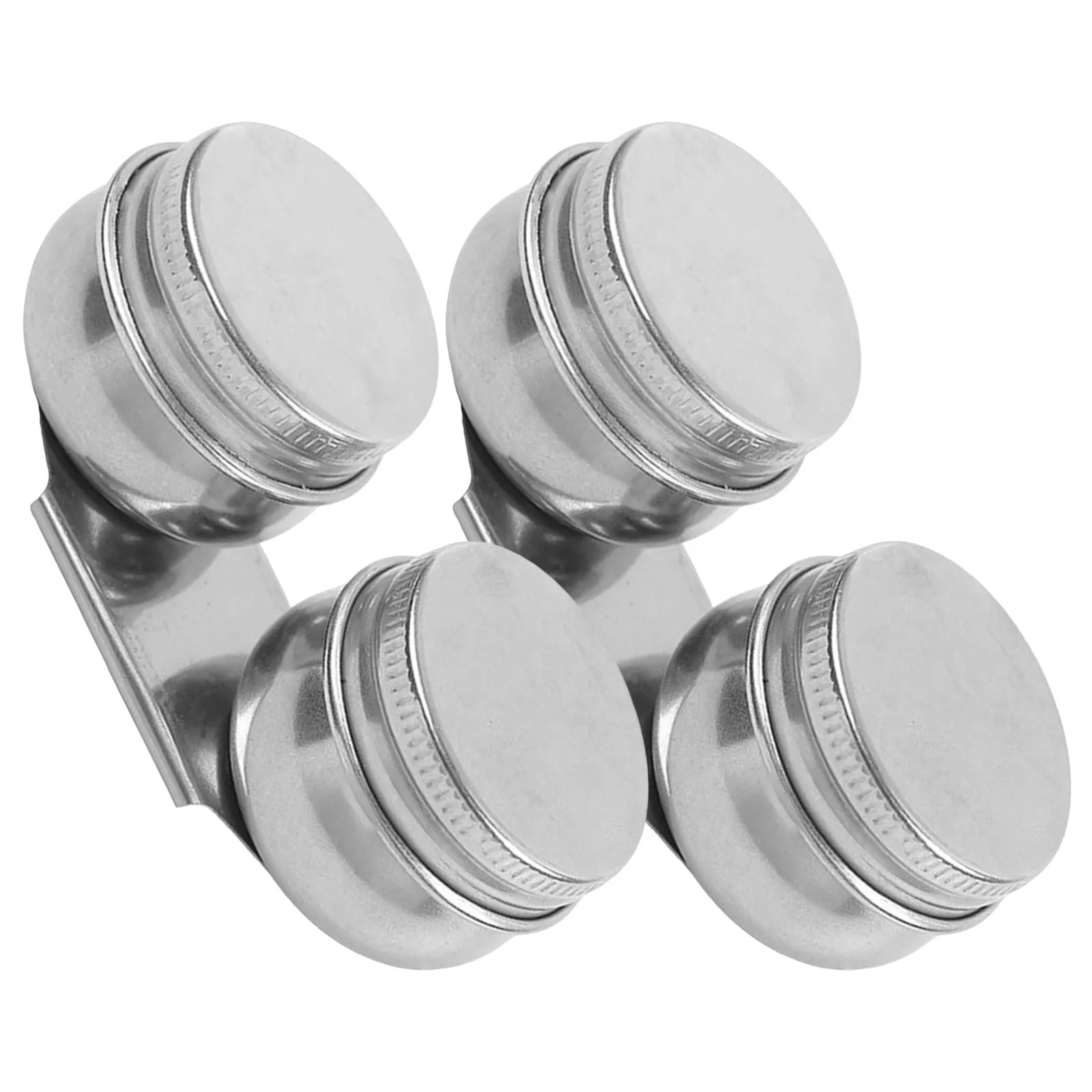 2Pcs Palette Oil Cups Leakproof Double Dipper Stainless Steel Painting Supplies Large Mouth Paint Container Outdoor Studio Use