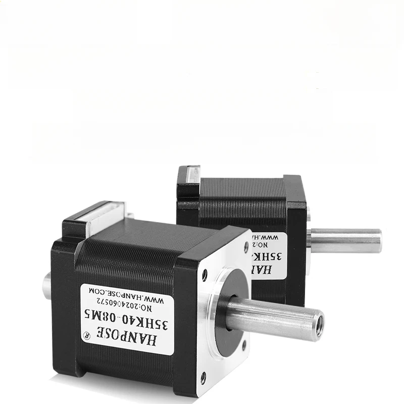 

35HK40 полый двухосевой шаговый двигатель NEMA11 3,6 В 0,8 А двухфазный гибридный маленький двигатель с высоким крутящим моментом