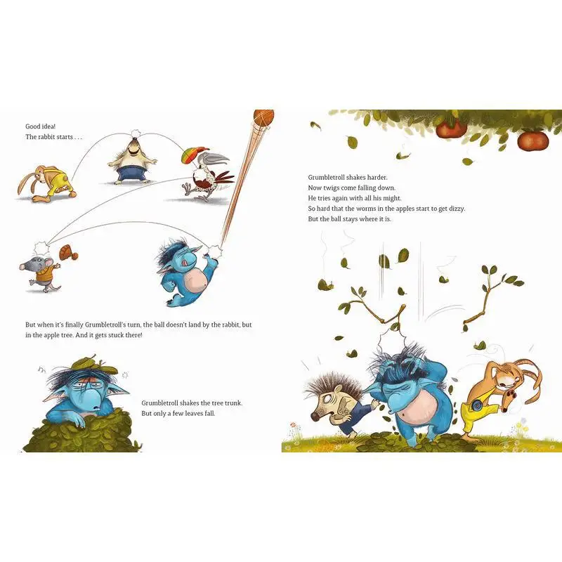 The Grumbletroll    Isnt Grumbling Today Aprilkind  Barbara Van Den Speulhof  Stephan Pricken Schiffer Publishing 9780764362200