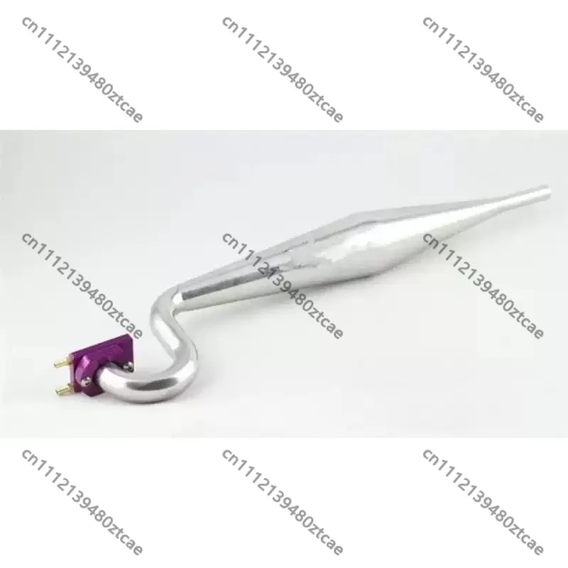 RC Boat Accelerated Exhaust Pipe, Return Exhaust Pipe for Gas Powered RC Model Boat, RC Gas Boat Exhaust Accessories