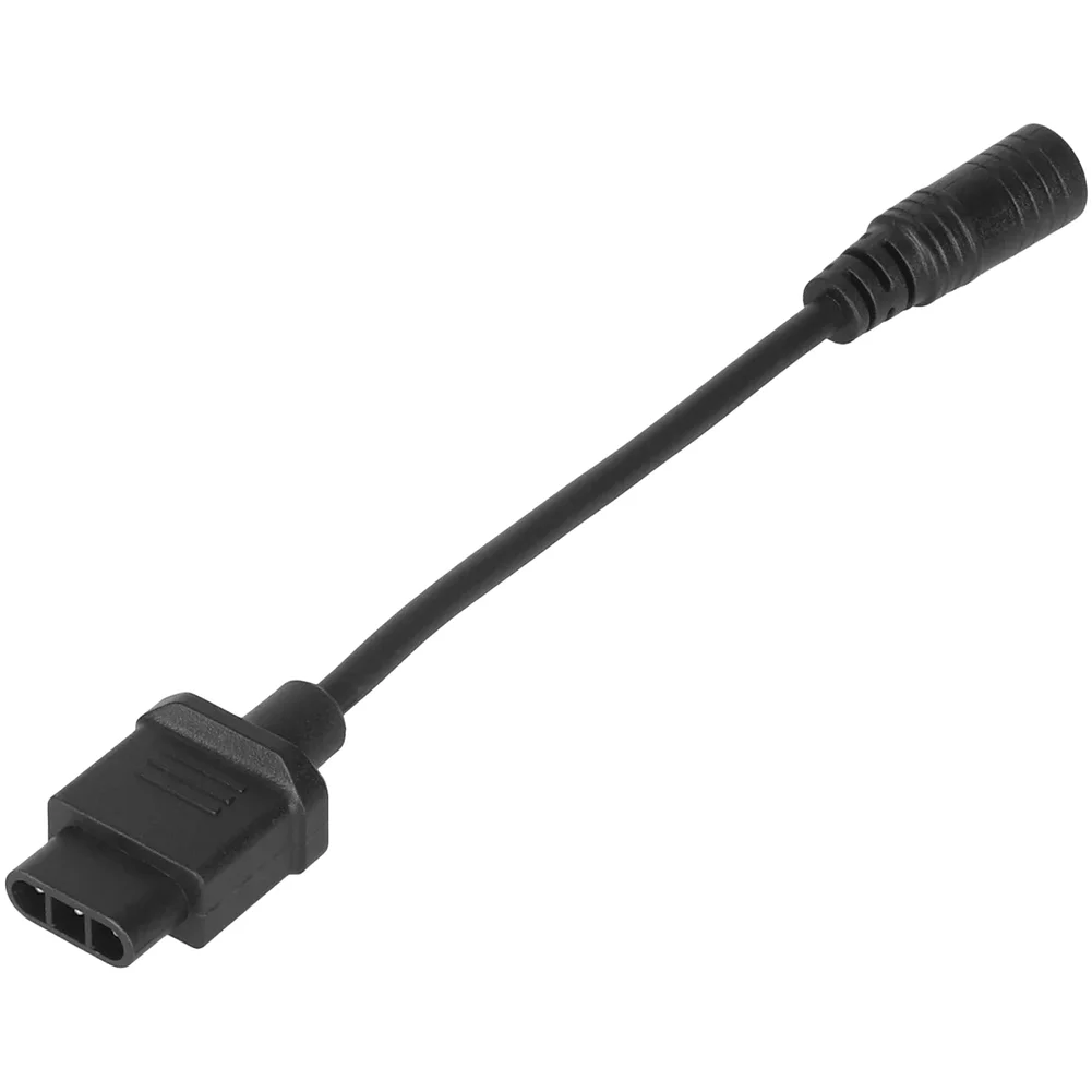 For Niu Scooter Small Bull Head Adapter DC2.1 Adapter Cable Black Stable Electrical Interface Robust Materials