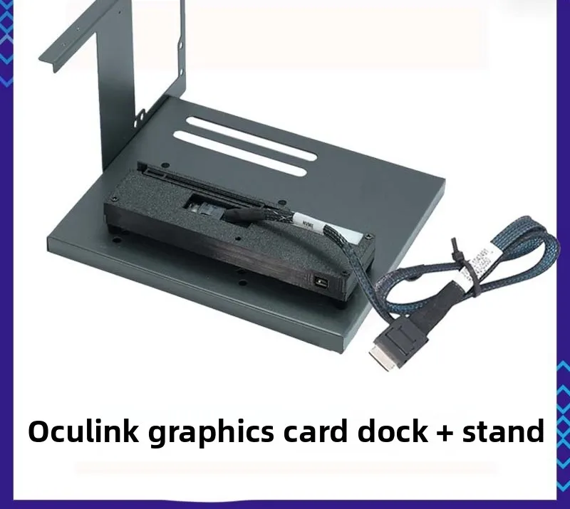Pcie4.0 Oculink Egpu External Graphics Dock Adapter For Notebook Mini Pc Handheld Device Expansion