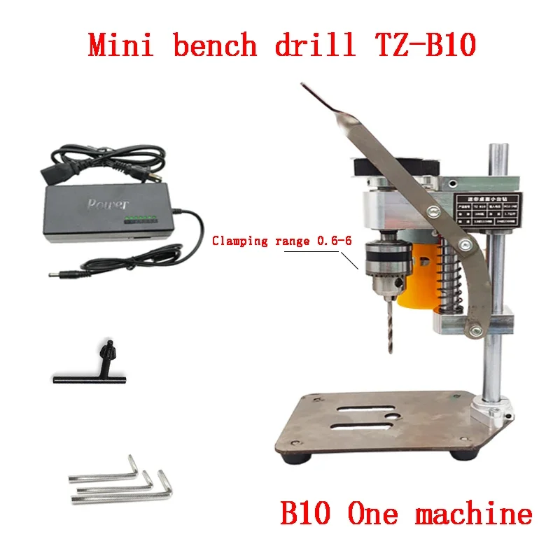

Bohrmaschine Halterung Mini Bench Bohrer Bench Bohrmaschine Bohren Chuck 1-16mm Für DIY Holz Metall Elektrische werkzeuge