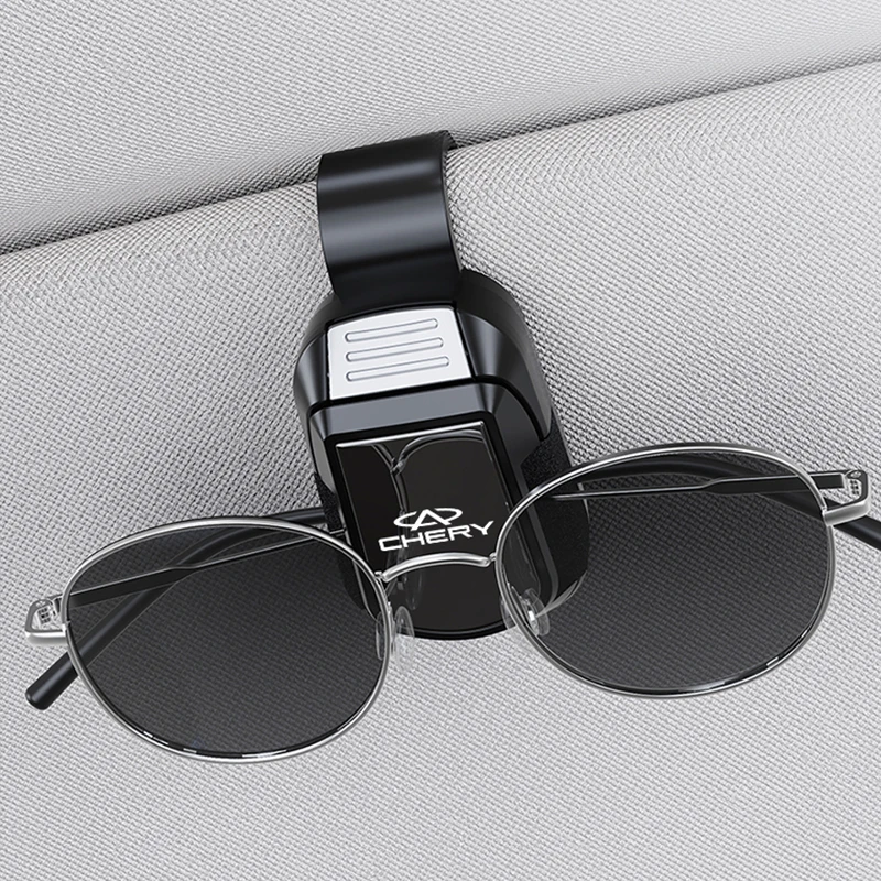 

Car Sun Visor Glasses Clip Mirror Style Sunglasses Holder For Chery Omoda Tiggo Pro Fulwin Arrizo QQ 5x X1 T11 Gx E3 Car Gadgets
