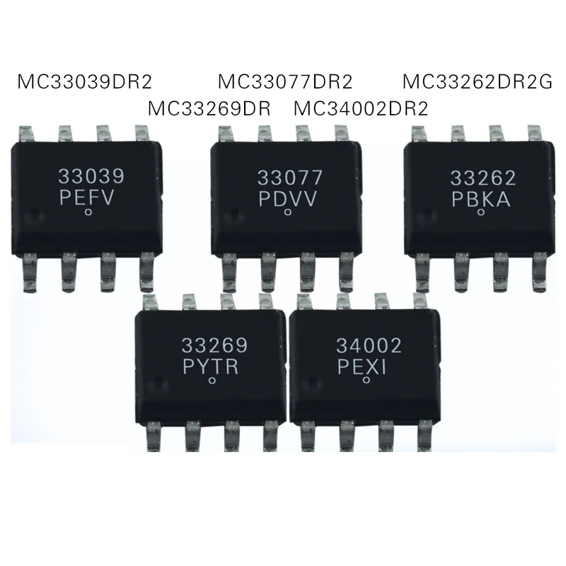 1PCS MC33077DR2 MC34002DR2 MC33262DR2G MC33269DR MC33039DR2