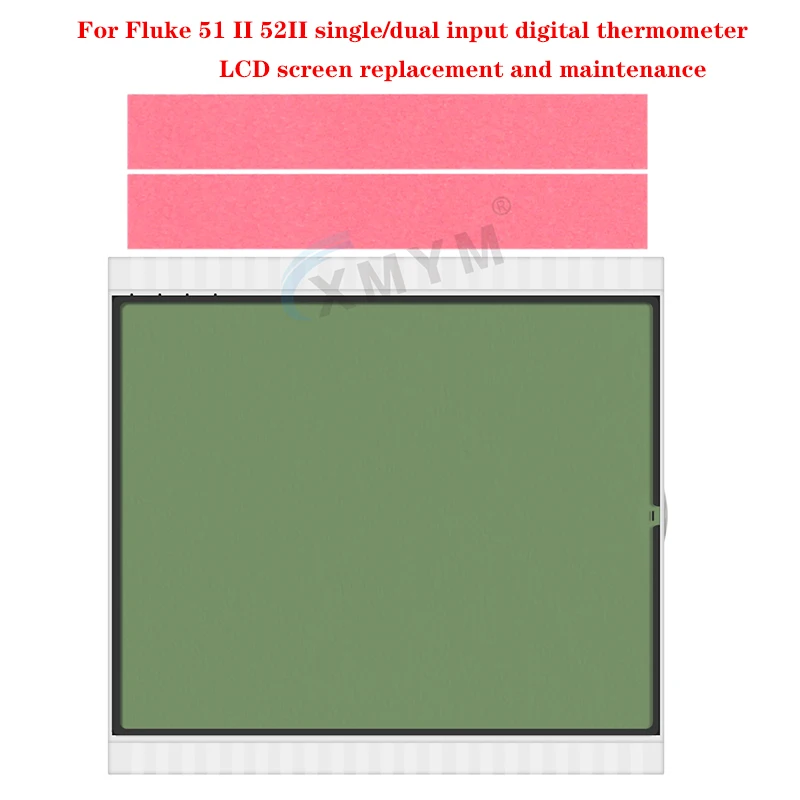 For Fluke 51 II 52II single/dual input digital thermometer LCD screen replacement and maintenance