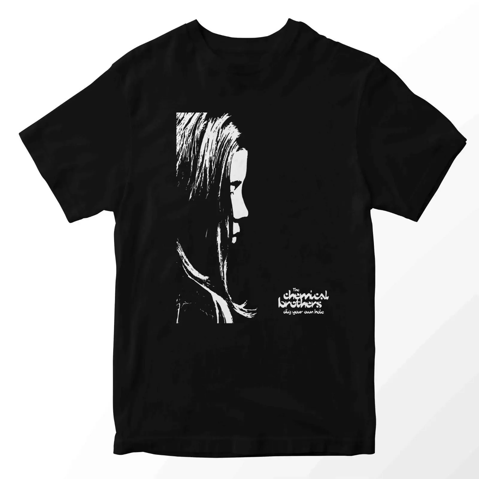 The Chemical Brother T shirt Prodigy Daft Punk vintage Washed Versatile Top For Everyday Wear Comfortable Stylish Breathable