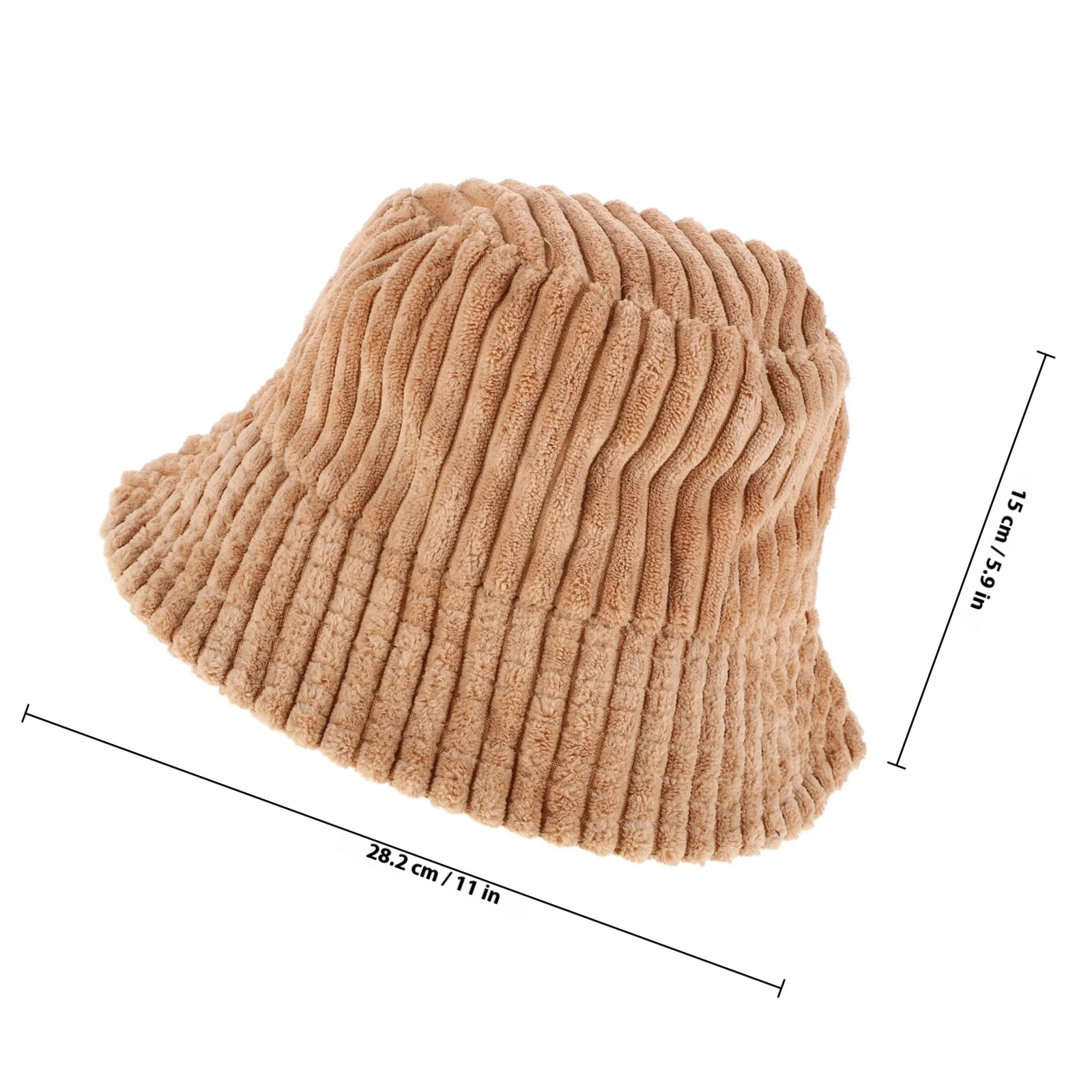 سروال قصير قبعة دلو قبعة دافئة بلون خمر موضة صياد قبعة لينة خفيفة الوزن تنفس السفر في الهواء الطلق حجب الشمس #5