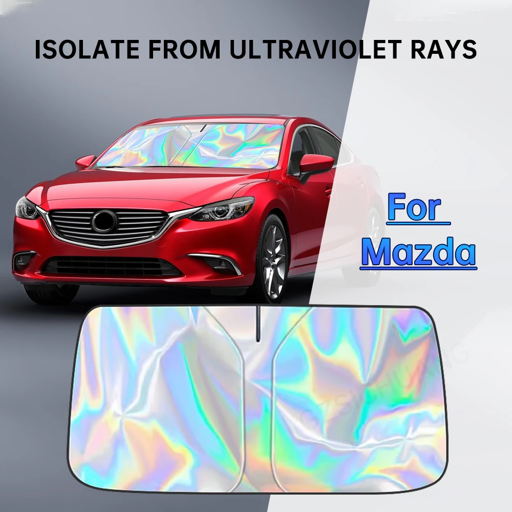 

For Mazda 2019-2022 2023 2024 CX30 Car Windshield Sun Shade Covers Sunshade Visors Auto Front Window Sunshade Car Accessories