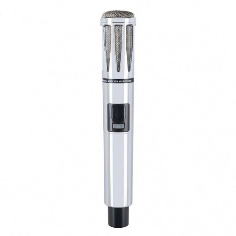 Wireless microphone professional Handheld Karaoke Mic indoor outdoor for Audio Processing and Stage Speakers speech