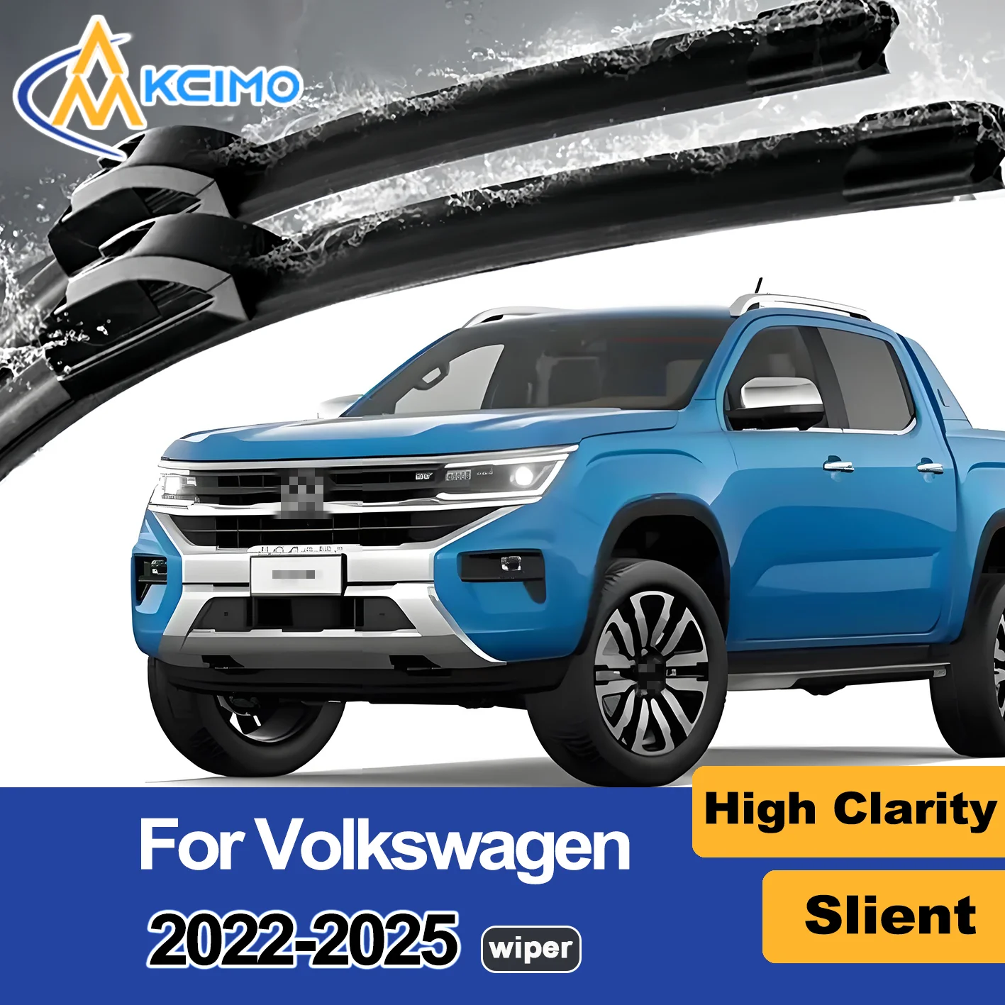 

2PCS New Front Windshield Wiper Blade for Volkswagen Amarok NF 2022-2025 Front Windshield Auto Wipers Blade Accessories 2025
