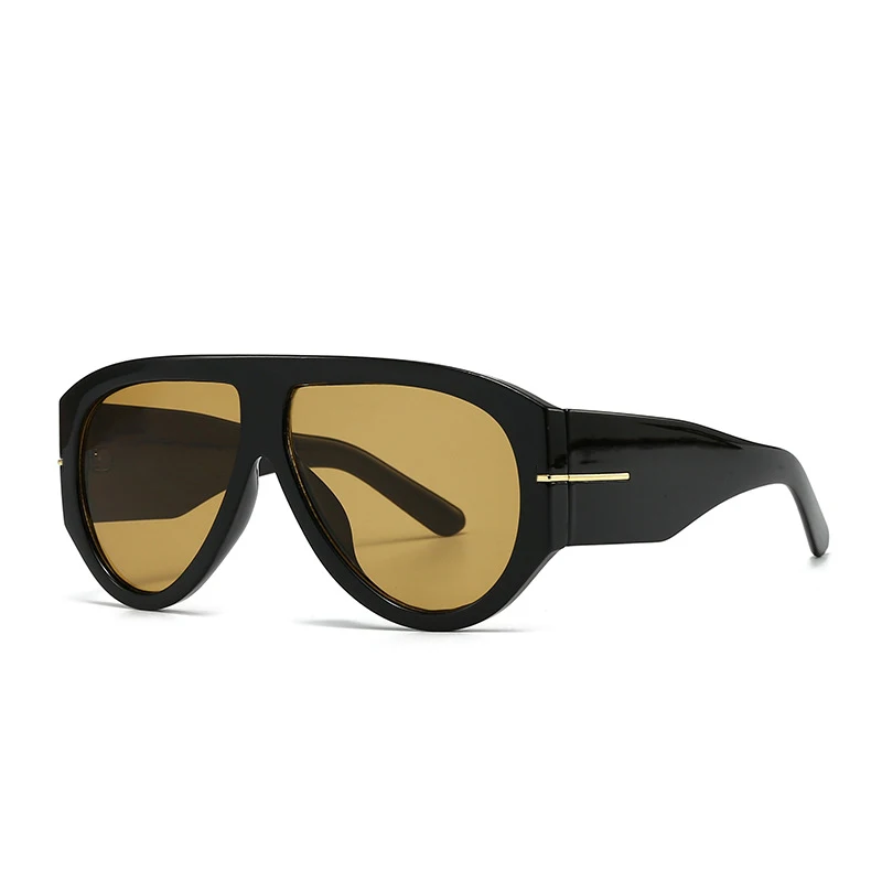 Designer-Sonnenbrille im neuen modischen Stil für Damen und Herren mit großem Rahmen, trendige Retro-Sonnenbrille