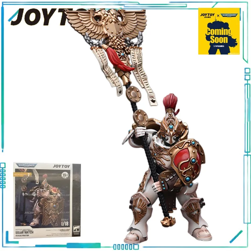 JOYTOY Oryginalna flaga JOYTOY X Warhammer 40K Series Imperial Guard, Imperial Guard, Sun Guard, Guardian Spear Flag Bearer Guardian Gift
