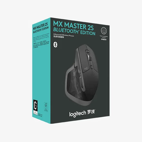 Imagem -02 - Logitech-mouse Bluetooth mx Master 2s sem Fio para Escritório Modo Dual 24g 4000dpi para pc e Laptop