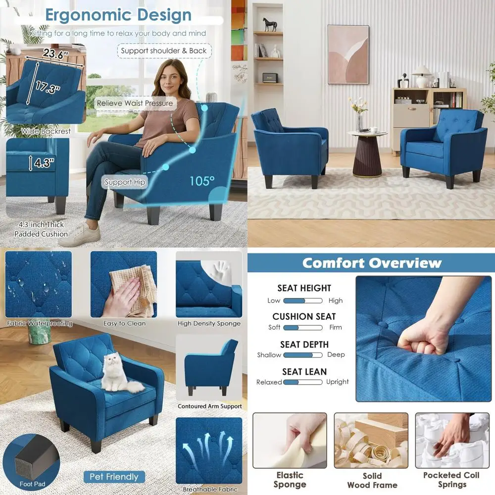 Living Room Chairs …