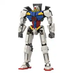 Mech Warrior Anime Figure Building Blocks Kit Toys For Children Movie Robots Soilder  Action Figure Bricks Model Kids Toy
