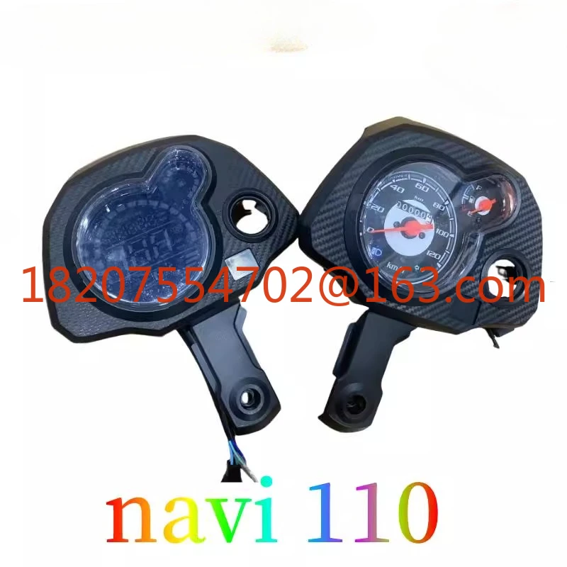 Motorcycle Instrument Accessories for NAVI 110 Instrument LED Digital Display Pointer Speedometer Foreign Trade