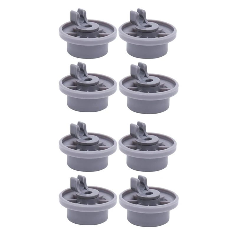 8 Pack 165314 Dishwasher Wheels Lower Rack Dishwasher Wheels Replaces Dish Rack Easy Installation for Bosch-Kenmore