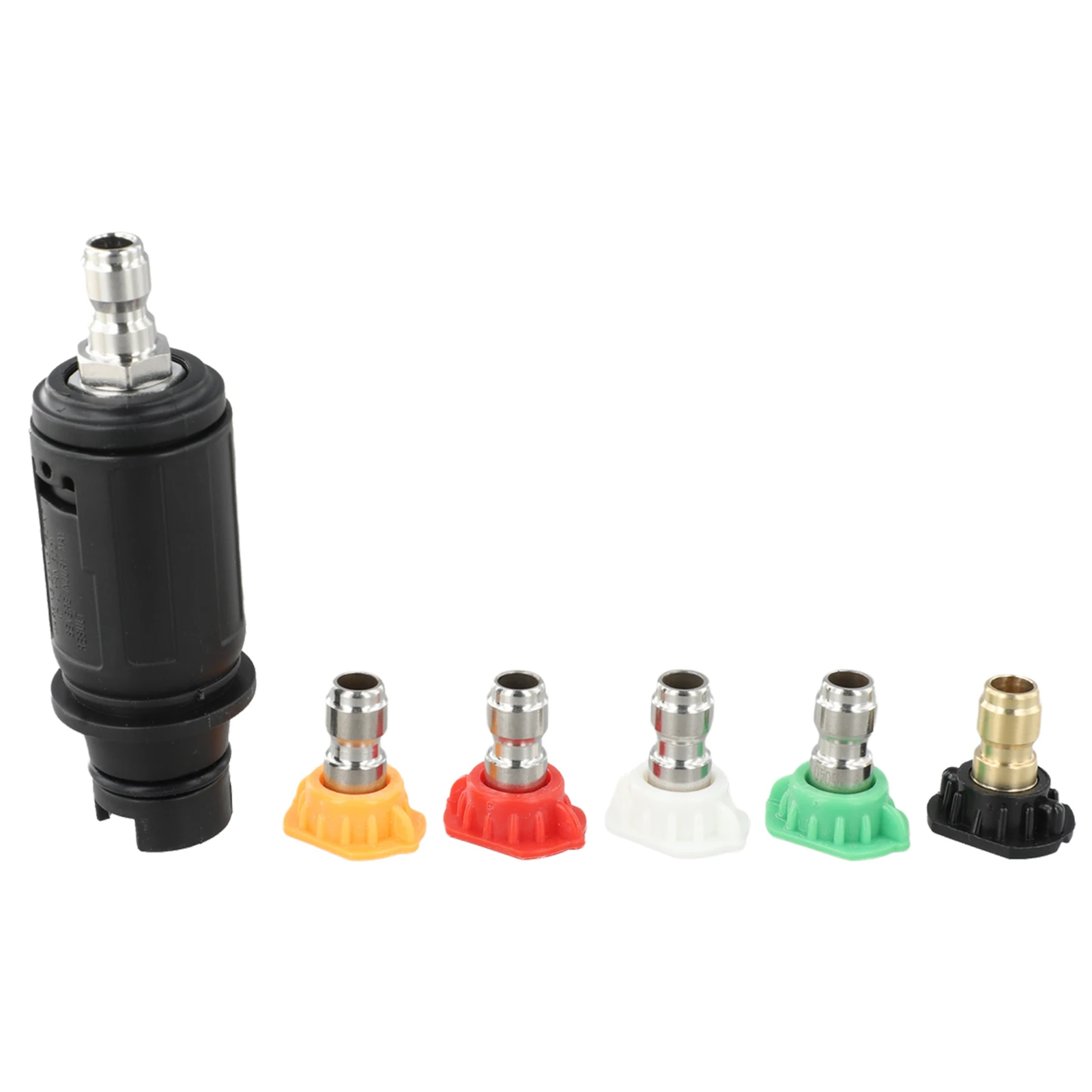 Multi-Spray Tips Adjustable Pressure Washer Compatible Pressure Washer Accessories Nozzle Tips 5 Nozzle Tips Included