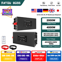 DATOUBOSS 2000W HF Pure Sine Wave Inverter 12V24V Long Time Stable Full Power Output Peak Power 4000W DN03 Portable Car Inverter