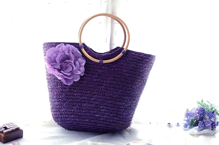 Beach Bag Women Summer Bags Ethnic Women Bag Ladies Handbags Hand Bag 2015 Fashion Free Shpping A1143