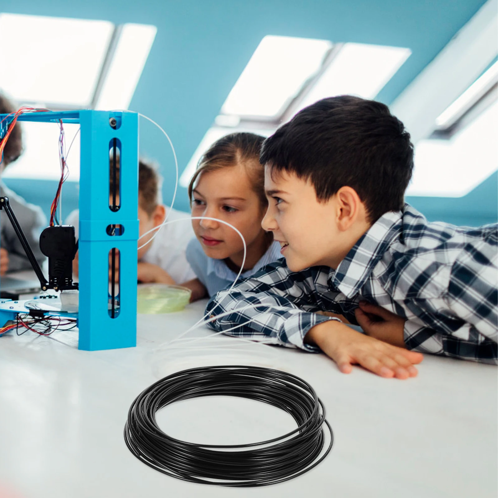 

ABS 1.75mm Low Shrinkage Compatible 3D Printer 190-230℃ Vacuum Sealed Desiccant +/-0.02mm Precision 3D Printing