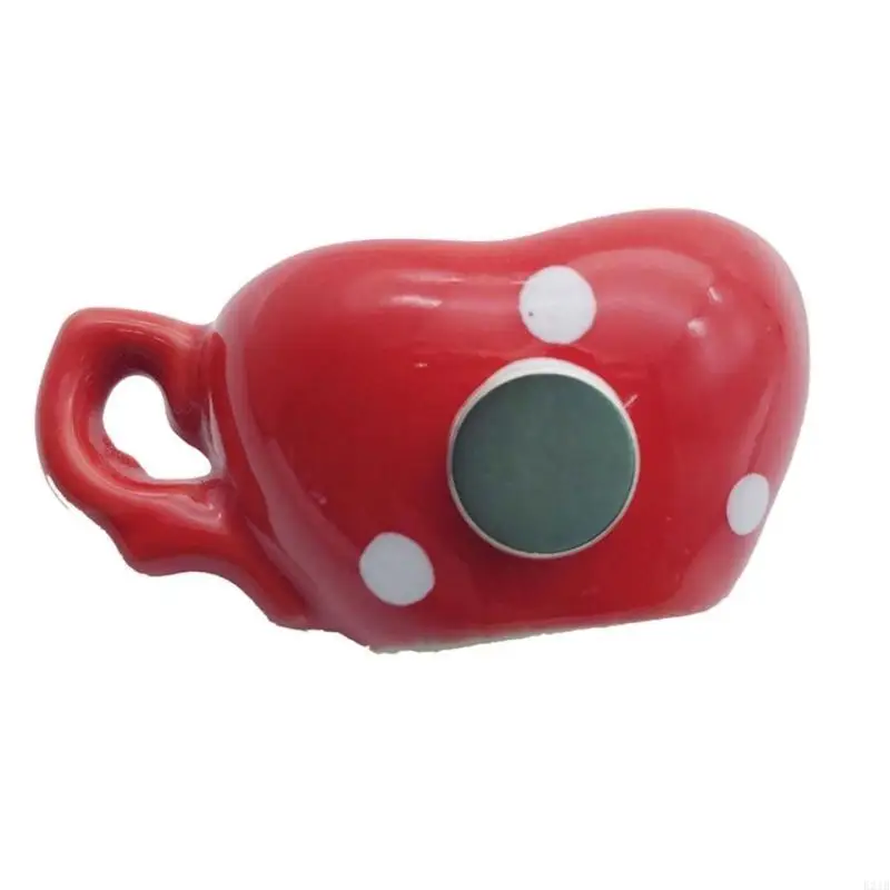 Handcrafted Ceramic Flower pot Easy Cleaning Home Accent