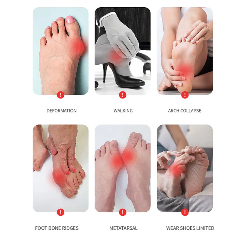 New Hallux Valgus Corrector Bunions For Toes Corrector Foot Finger Separator Toe Separator Foot Care Haluksy Bunion Corrector