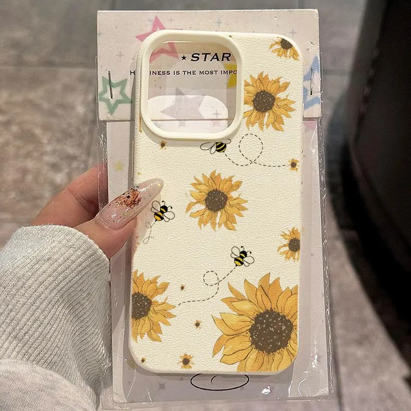 Sunflower Bee Illus…