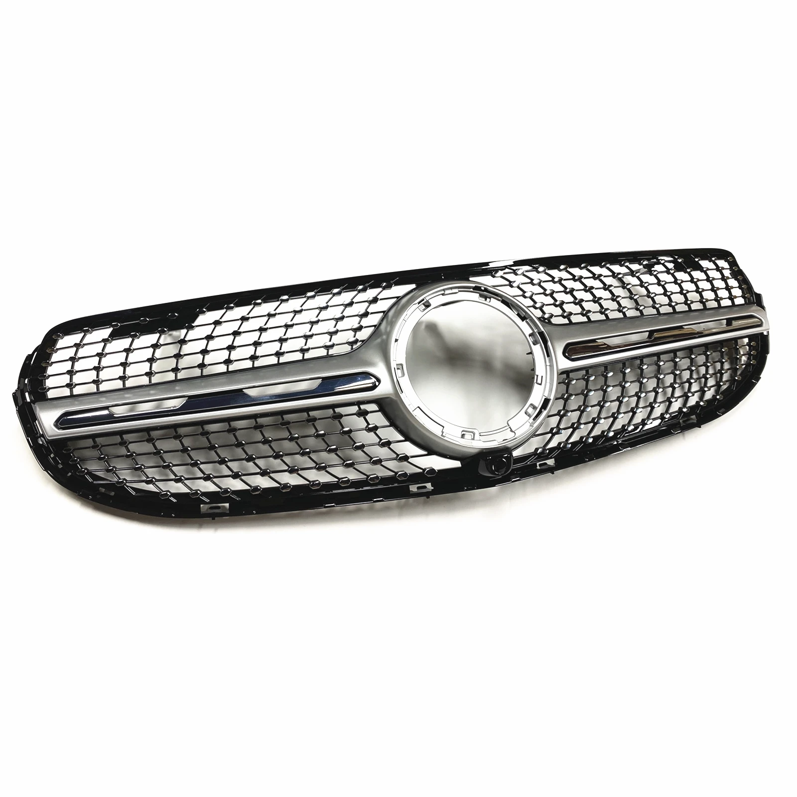 

Передняя решетка автомобиля, сетчатый центральный воздухозаборник, капот для Mercedes Benz GLC Class W253 GLC300 GLC350 GLC43 2020-2023 Sport