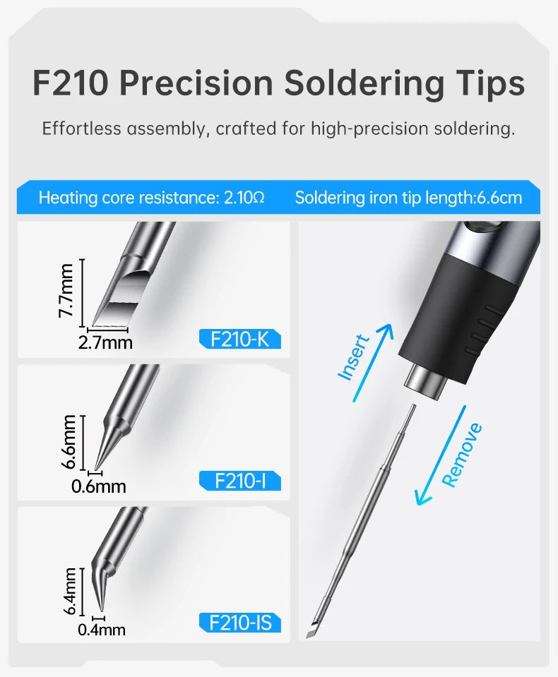 FNIRSI HS-03 Verbesserter Lötkolben 100-450 ℃ Einstellbare Temperatur Lötstift 10W Tragbares Reparaturwerkzeug für DIY-Reparaturen – Detail 14