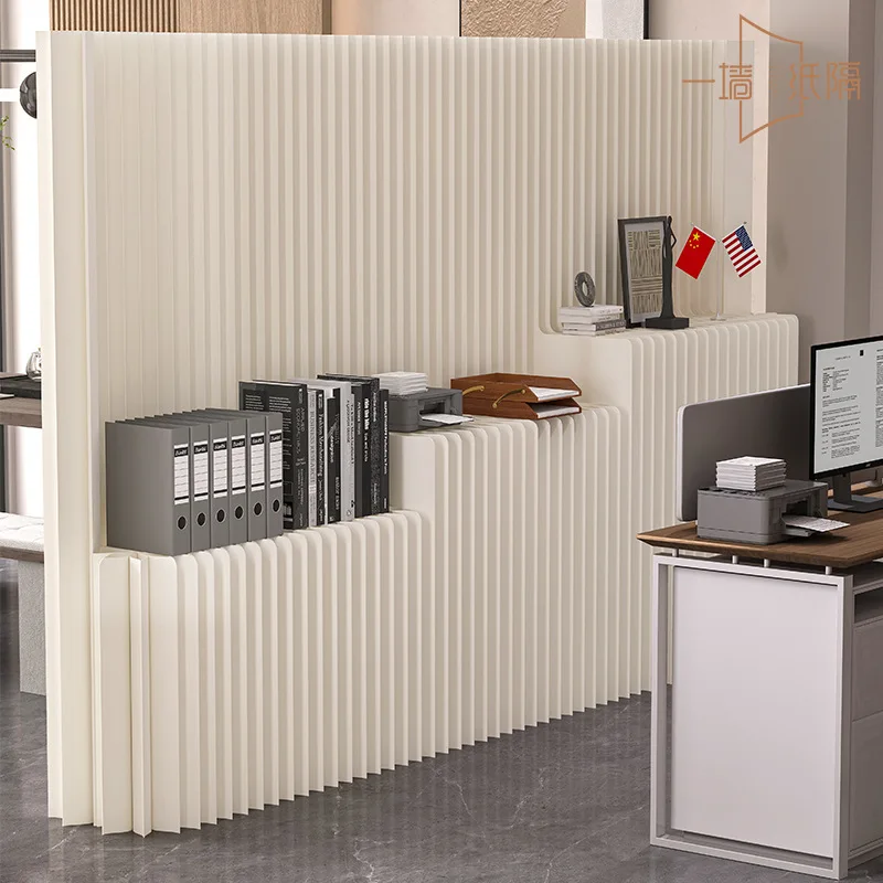 Step Display Shelf Room Divider for Commercial Office Partition Wall Background Decoration No Assembly