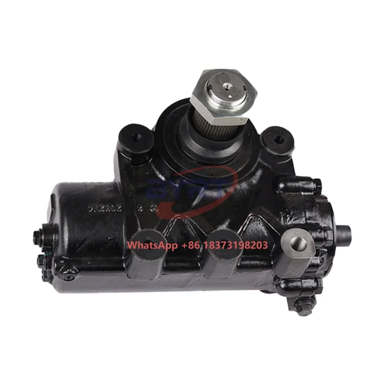 

Steering Gear DZ9100470055 Circulating Ball Power Steering SHACMAN Shaanxi Shaft 53-56mm DZ9100470055