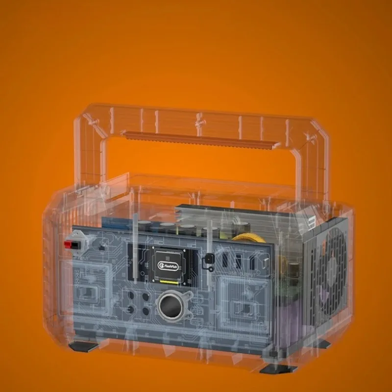 New 520WH Emergency Solar Generator Battery Pack Power Bank Outdoor 140A Portable Power Station for Camping Laptop Supply RV