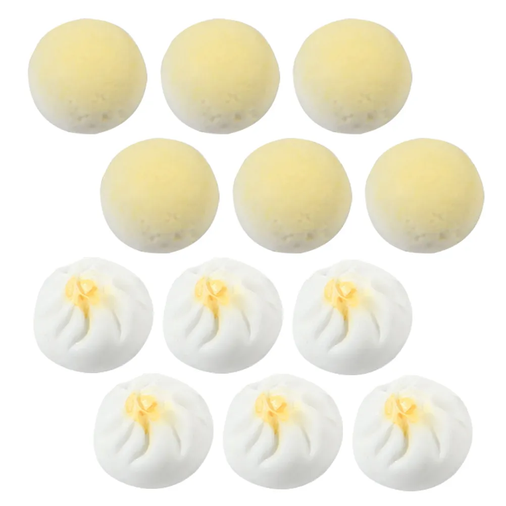 

24 шт. реалистичных миниатюрных китайских паровых булочек из смолы, миниатюрные модели еды для декора стола, миниатюрные японские единые блюда для демонстрации дома