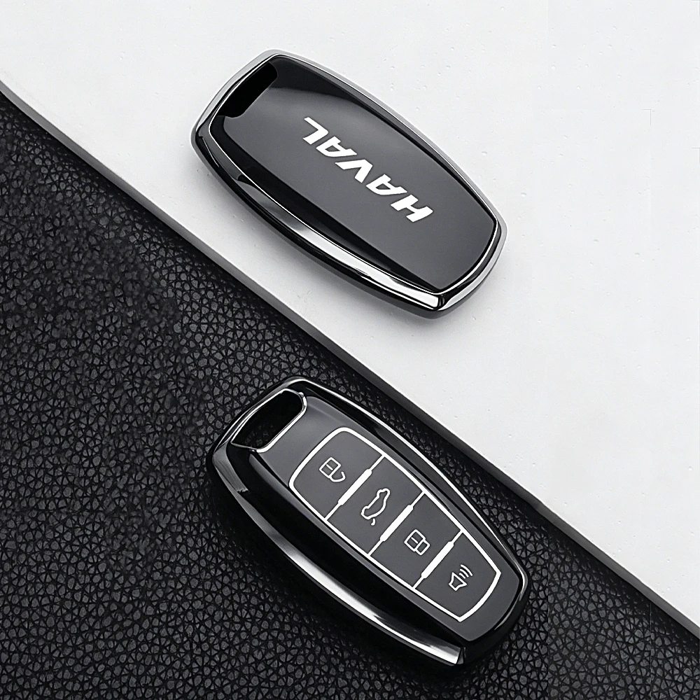 Premium TPU Car Key Case Cover Protector Shell for Haval Jolion H7 F7 Dargo H9 H6 H5 F7X M6 H3 H2S GMW Keychain Car Accessories view 4