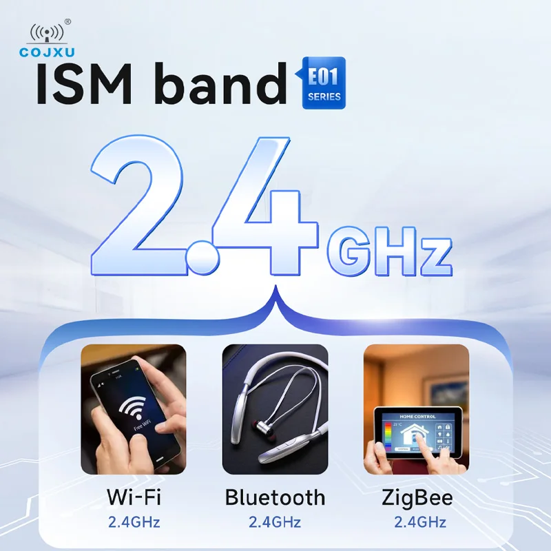 nRF24L01P 2.4GHz 500mW 27dBm Ricetrasmettitore SPI COJXU E01-2G4M27D a lungo raggio nRF24L01 PA LNA Trasmettitore wireless Ricevitore VR UAV