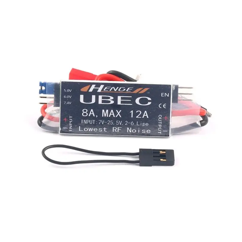 HENGE 4A / 6A / 8A UBEC 5v/6v/7.4v 7V-25.5V 입력, 2-6 Lipo RC ESC 속도 컨트롤러 FPV 레이싱 드론 RC 쿼드콥터 액세서리