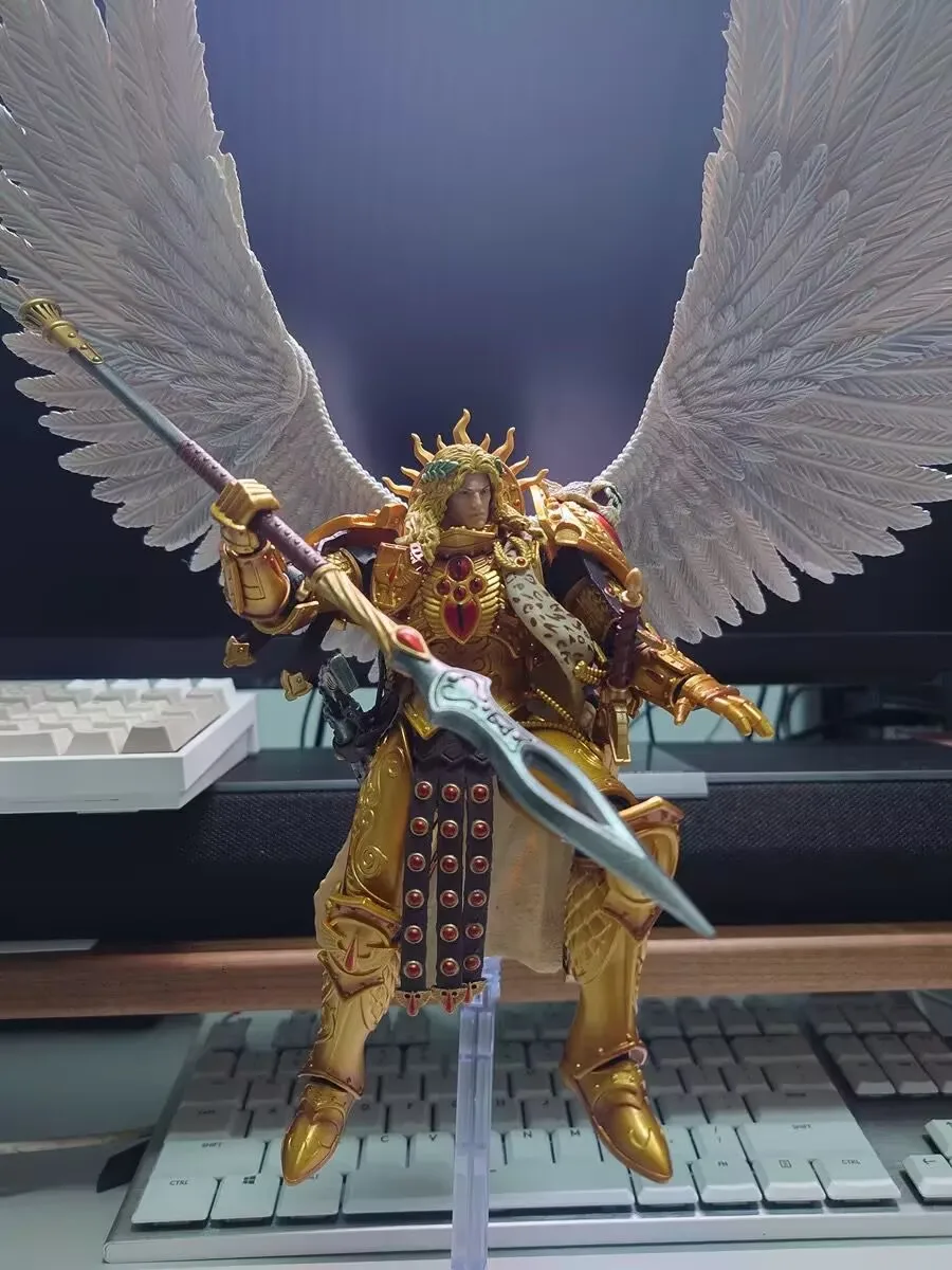 1/18 Joytoy Action Figure The Horus Heresy Blood Angels Sanguinius Primarch Of The Ixth Legion Anime Action Figure Toy Gifts