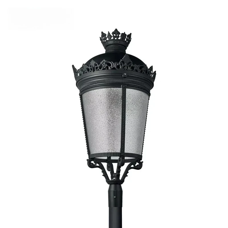 Vintage Design Courtyard Style Landscape Outdoor Lighting with Aluminum Alloy IP66 LED DC for Garden Street Luminaries