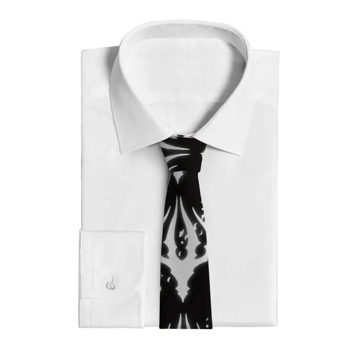 Hollow Knight King's Brand Necktie for Men Silk Polyester Slim Neck Ties Wedding Accessories Tie Classic Gravatas