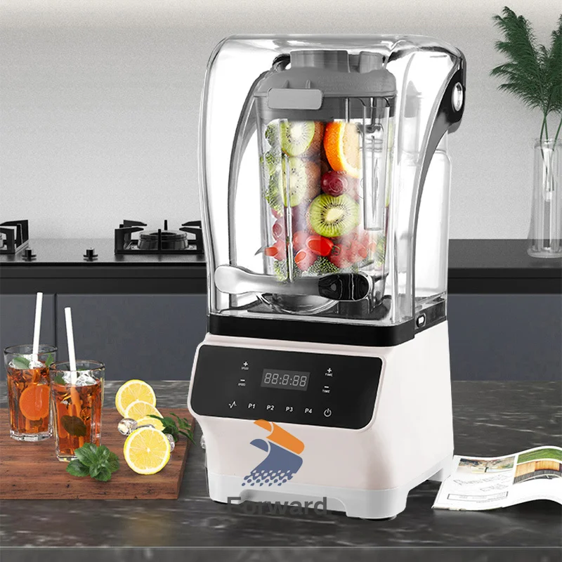 1.6L Jar 1800W Professional Smart Timer Micro Computer Ice Blender Mixer Juicer Food Processor Ice Smoothies Blender Crusher