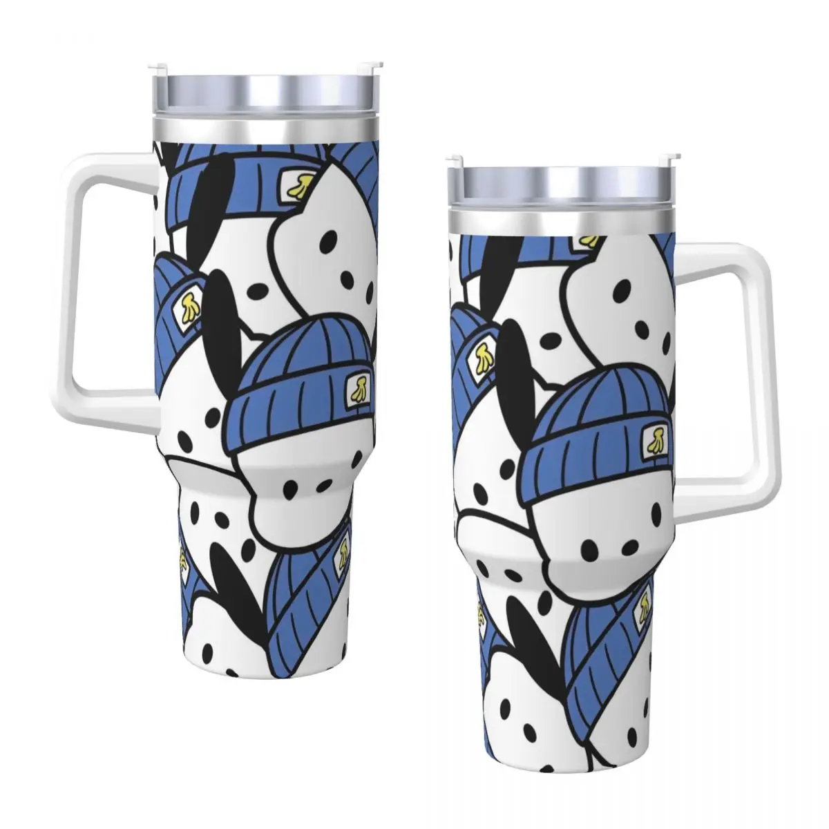 MINISO Pochacco Cartoon Stainless Steel Tumbler Travel Car Mugs Keep Heat Cold Drink Milk Tea Water Bottle