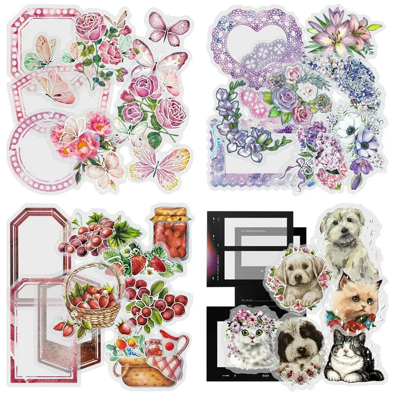 Fotolijst sticker voor DIY fotoalbum scrapbooking zelfgemaakte dagboek cadeau notebook tijdschriften kunst