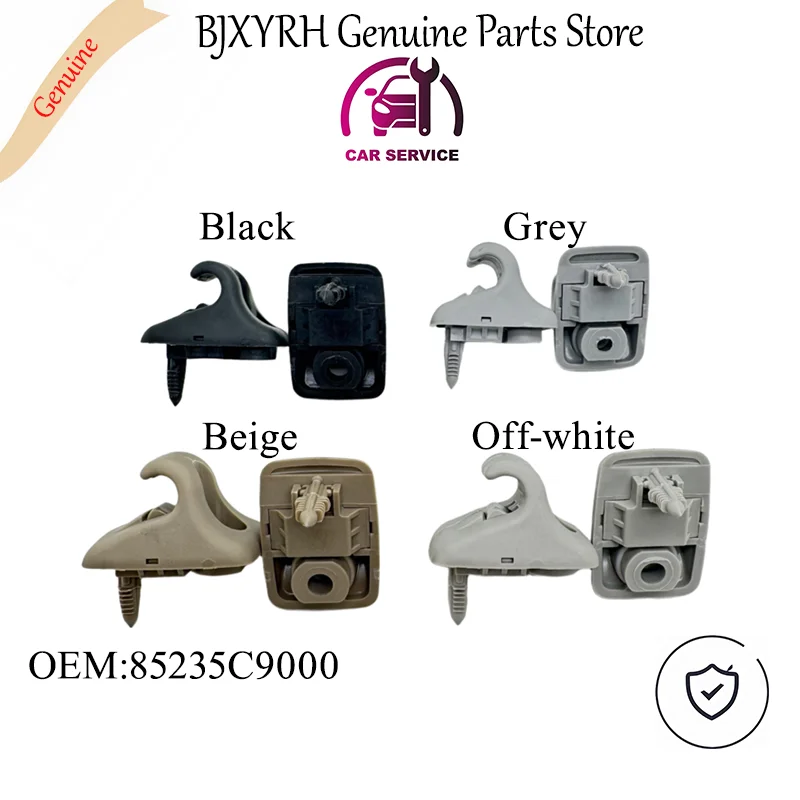 

85235C9000 2 шт.-зажим для солнцезащитного козырька для Hyundai Elantra 2017 Creta 2015-2017 Sonata 2015-2018 Verna 2017 OEM 85235-C9000