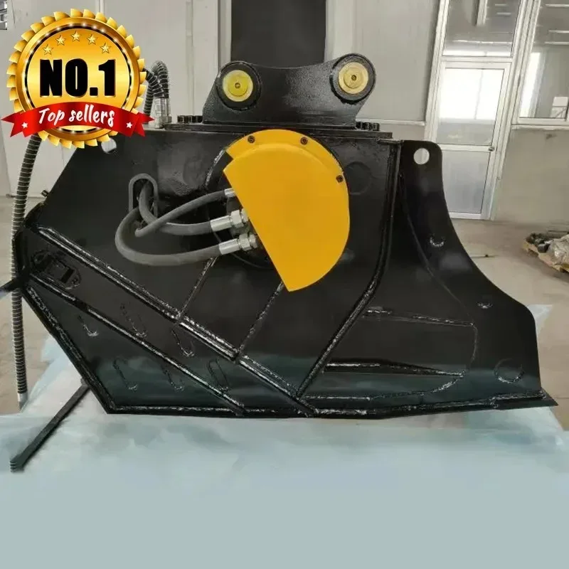 دلو كسارة متين لإعادة التدوير، تحويل نفايات البناء إلى مادة قابلة لإعادة الاستخدام في الموقع