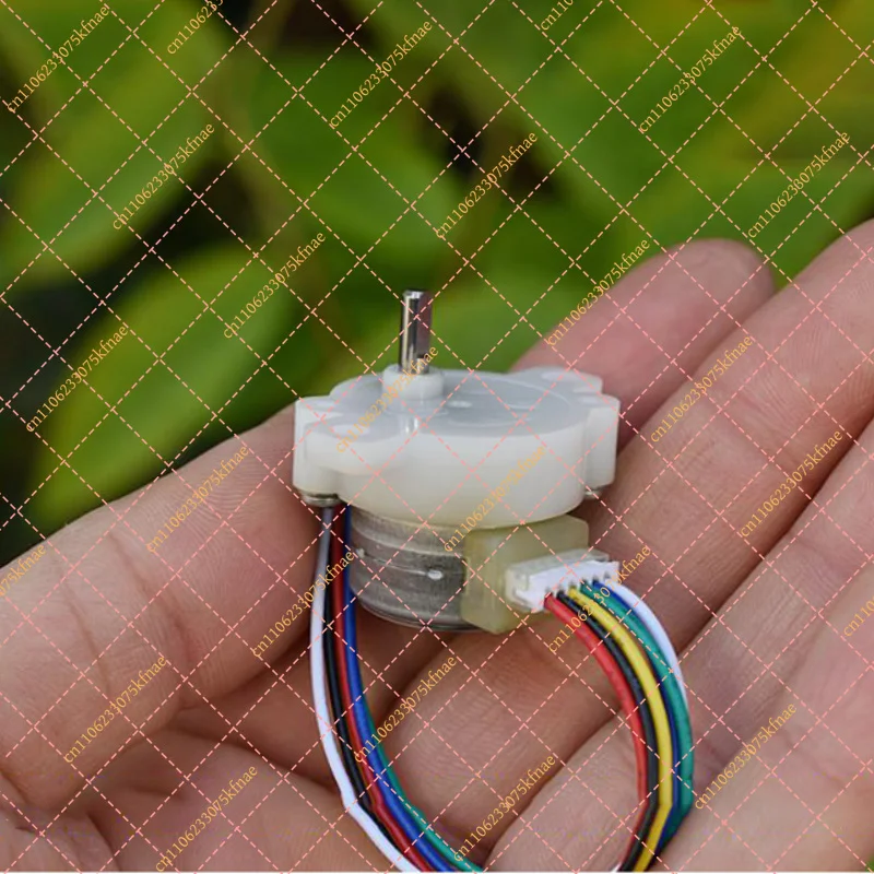 2 Phase 6 Wire Micro Stepper Motor 20mm DC 12V, Mini All-metal Gear Stepping Motor Replacement Parts