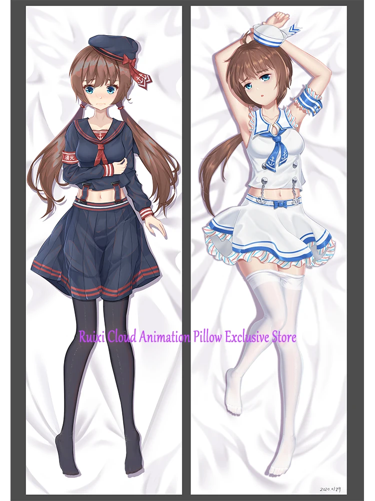 

Dakimakura Anime Pillow Cover Beautiful Girl Double Sided Print 2Way Cushion Bedding Gifts