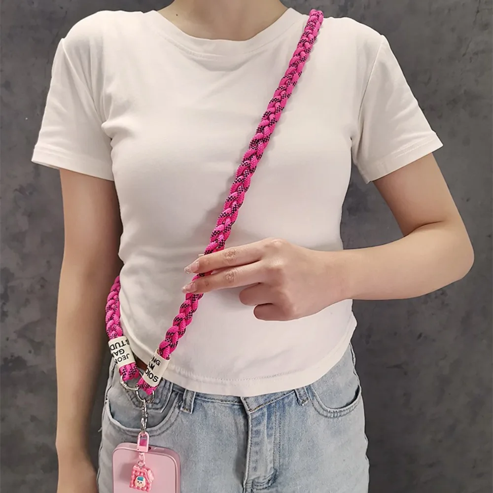 

Cartoon Keychain Crossbody Phone Strap Pendant Detachable Mobile Phone Lanyard Anti Lost Cute Phone Neck Straps Lanyard Patch