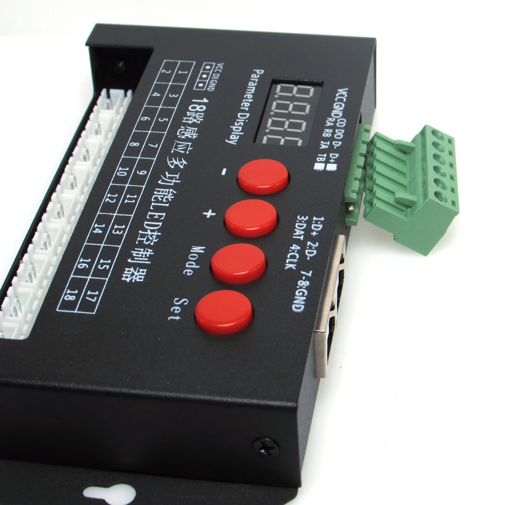 Led Strip Light Controller 18 Channel HumanTouch Multi-function Induction Controller Door Step Staircase Lamp Running